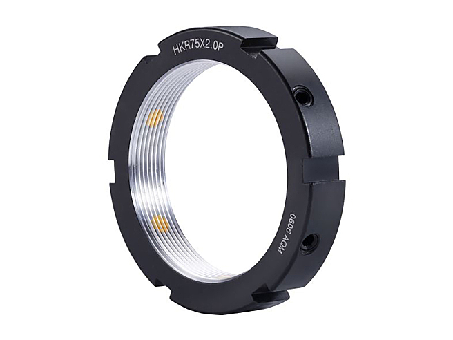 HKR系列轻薄型精密研磨螺母(最佳锁定角度)