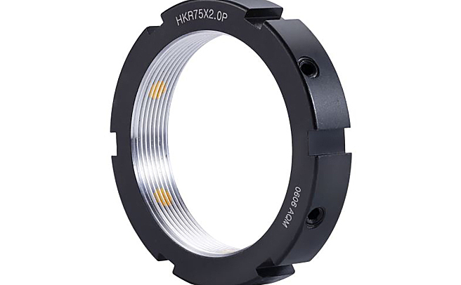 HKR系列轻薄型精密研磨螺母(最佳锁定角度)