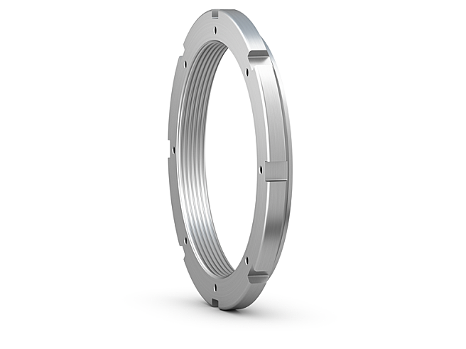 HM-HME系列需要键槽的锁紧螺母