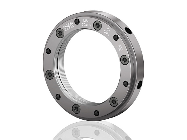 MSF系列用于机器和轴承的薄型锁紧螺母