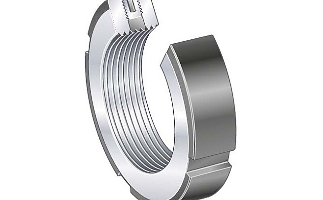 ZM-ZMA系列径向防松锁紧销的锁紧螺母