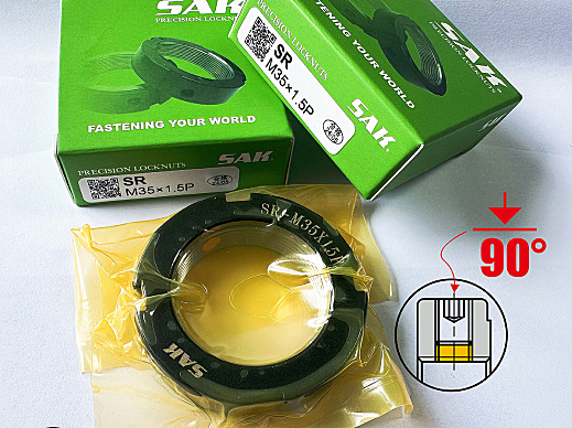 SAK 尚精 SR-M35×1.5P 径向锁紧螺母 LMP800021