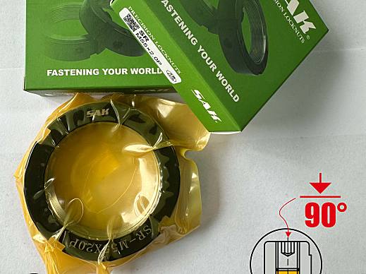 SAK 尚精 SR-M55×2.0P 径向锁紧螺母 LMP800031