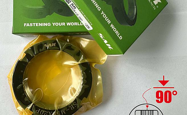 SAK 尚精 SR-M55×2.0P 径向锁紧螺母 LMP800031