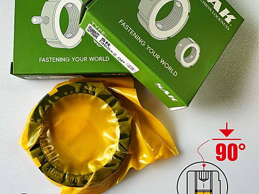 SAK 尚精 SR-M65×2.0P 径向锁紧螺母 LMP800036