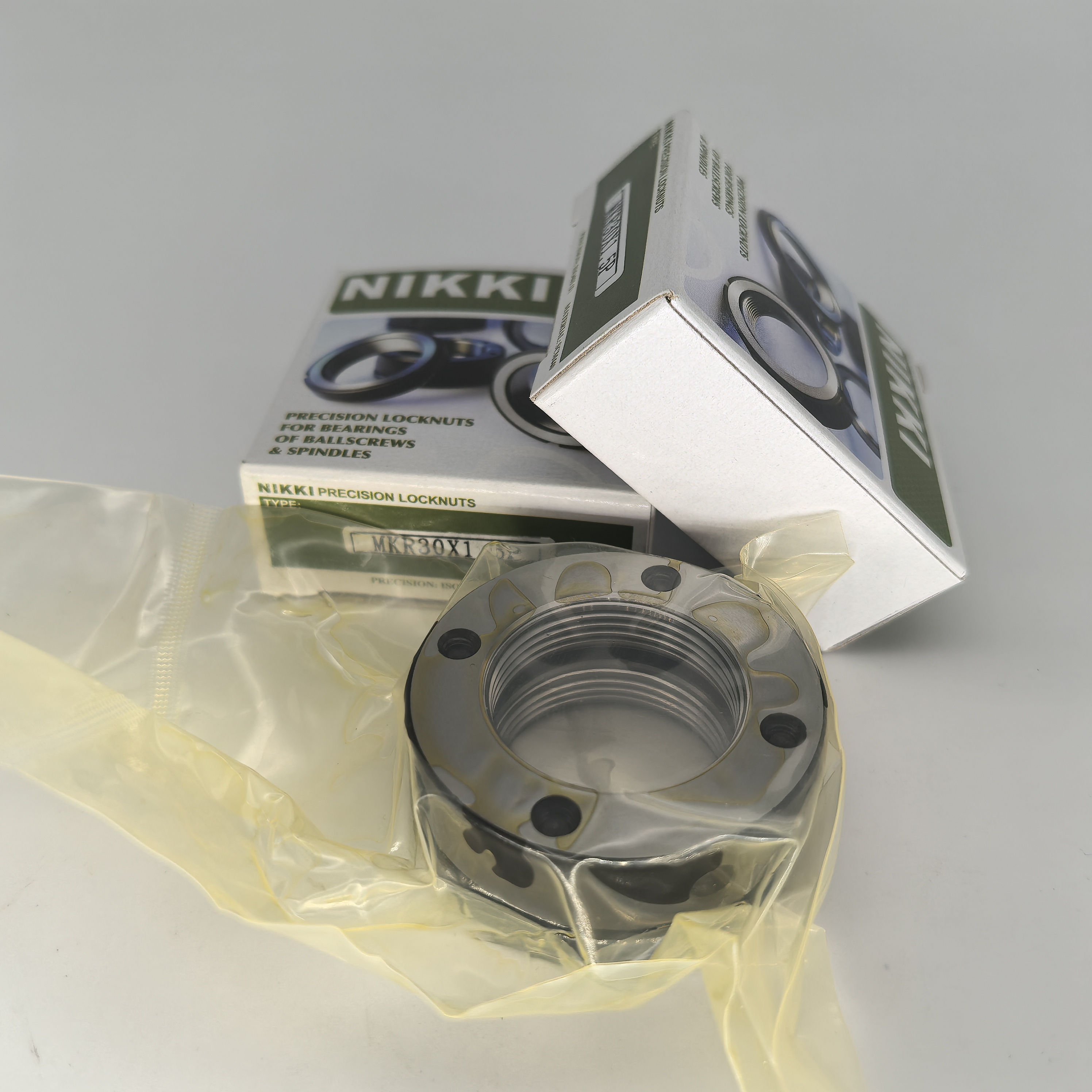 NIKKI 祥开 MKR30×1.5P 研磨级径向锁紧螺母 LMP800934