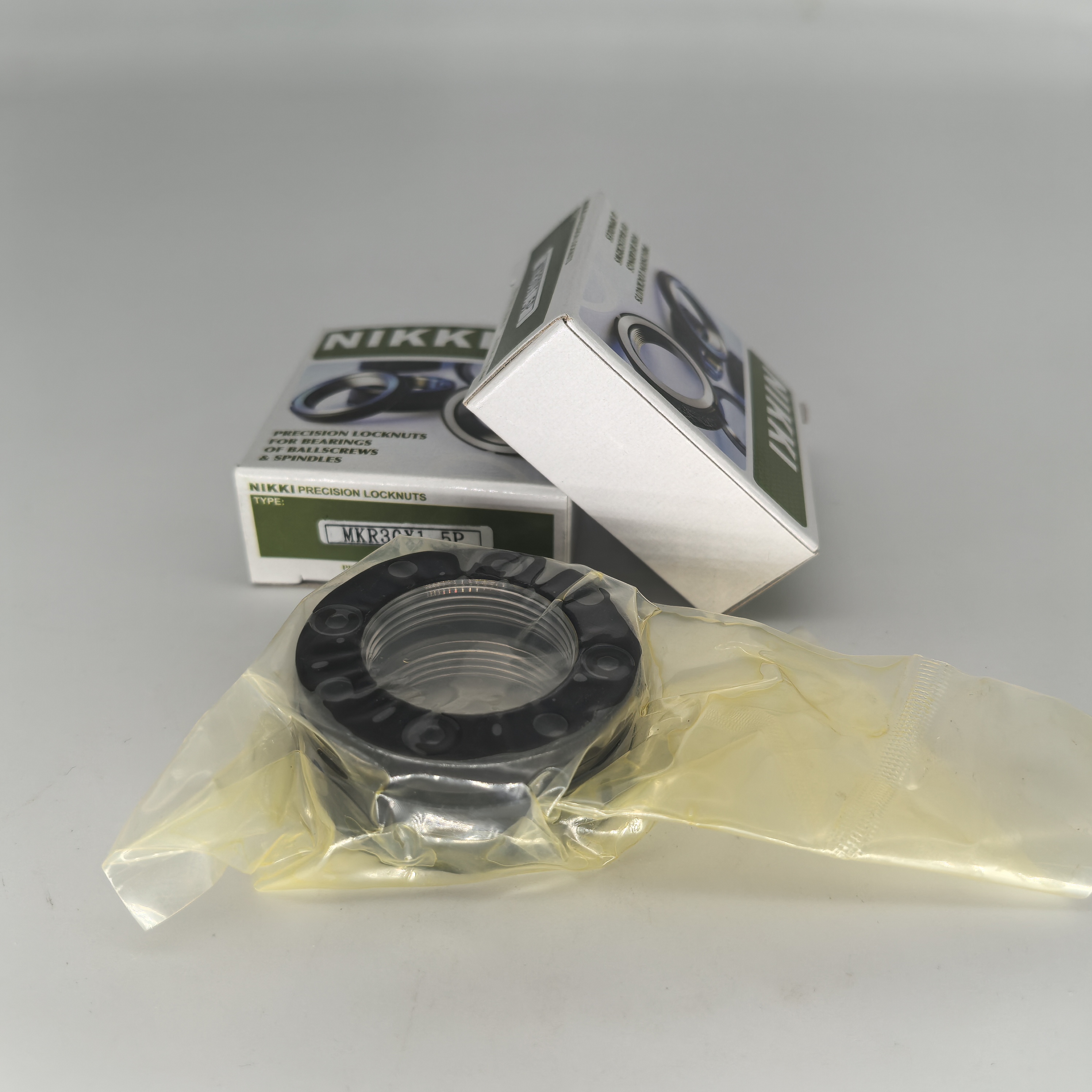 NIKKI 祥开 MKR30×1.5P 研磨级径向锁紧螺母 LMP800934