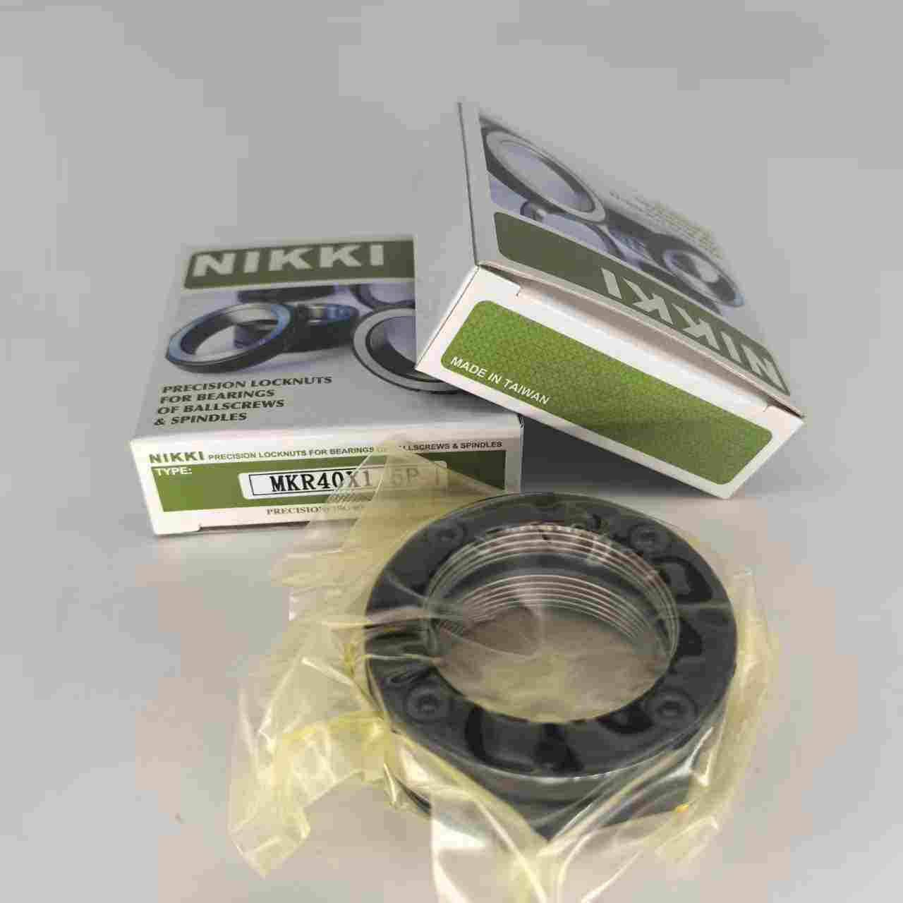 NIKKI 祥开 MKR40×1.5P 研磨级径向锁紧螺母 LMP800935