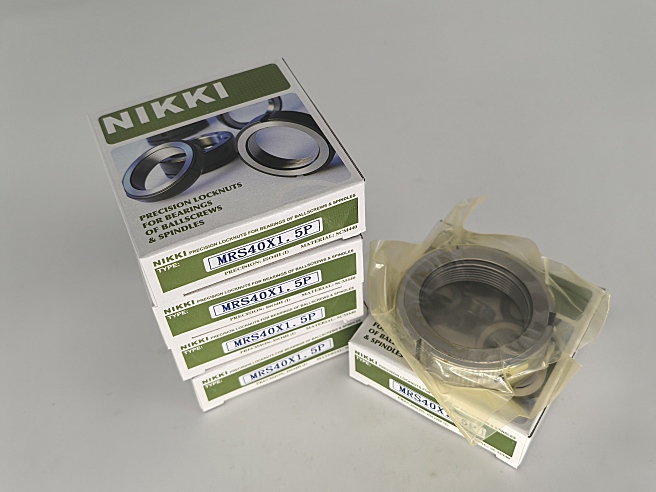 NIKKI祥开MRS40x1.5P全件304不锈钢径向锁紧螺母LMP800712
